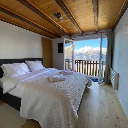 Chalet Les Crettaux, Stunning Views Near Nendaz